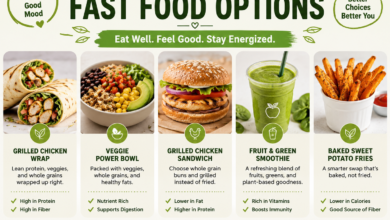 healthy fast food options