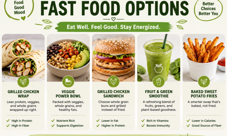 healthy fast food options
